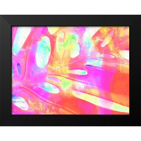 Summer Cheerfulness I Black Modern Wood Framed Art Print by Bane, Eva