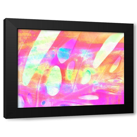 Summer Cheerfulness II Black Modern Wood Framed Art Print with Double Matting by Bane, Eva
