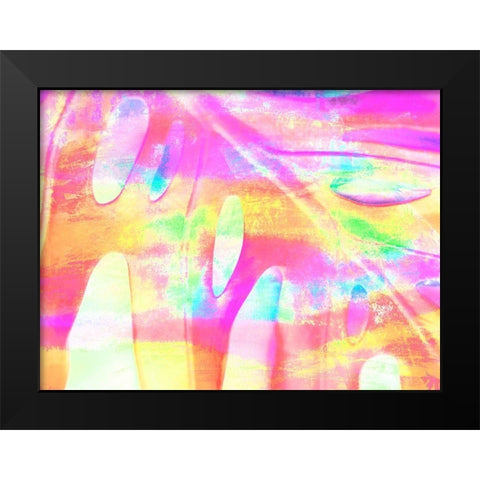 Summer Cheerfulness III Black Modern Wood Framed Art Print by Bane, Eva