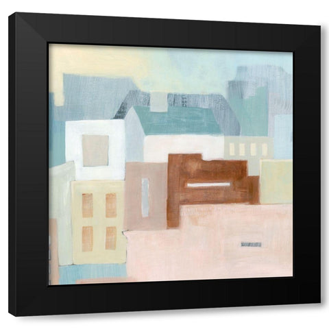 Eastside II Black Modern Wood Framed Art Print with Double Matting by Popp, Grace