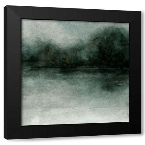 Smoky Landscape I Black Modern Wood Framed Art Print by Caroline, Emma