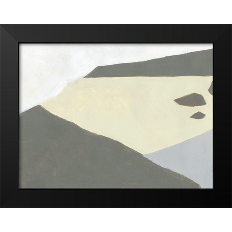 Landscape Composition I Black Modern Wood Framed Art Print by Green, Jacob