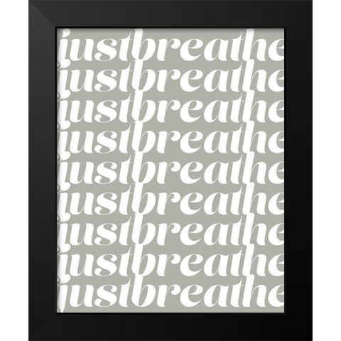 Positively III Black Modern Wood Framed Art Print by Fagalde, Jarman