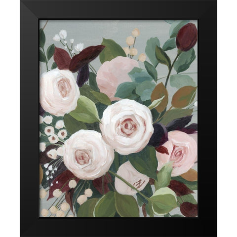 Bohemian Blooms II Black Modern Wood Framed Art Print by Popp, Grace