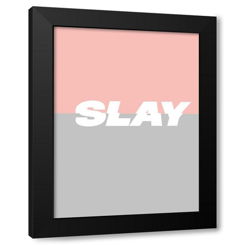 Yas I Black Modern Wood Framed Art Print by Hambly, Anna