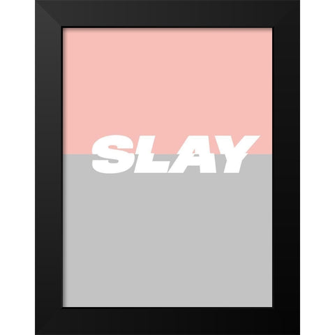 Yas I Black Modern Wood Framed Art Print by Hambly, Anna