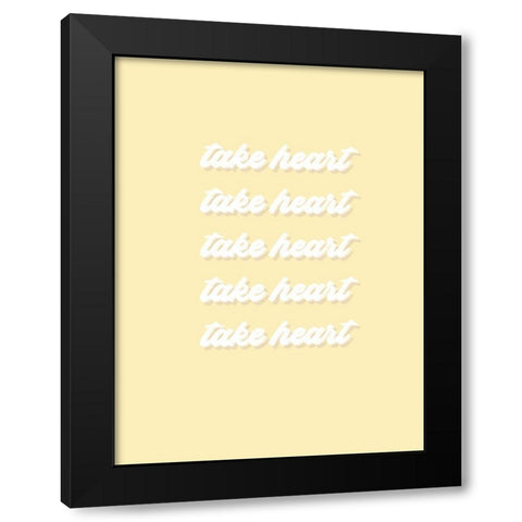 You Got It II Black Modern Wood Framed Art Print with Double Matting by Hambly, Anna