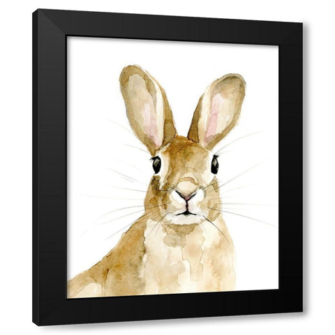 Bunn I Black Modern Wood Framed Art Print with Double Matting by Barnes, Victoria