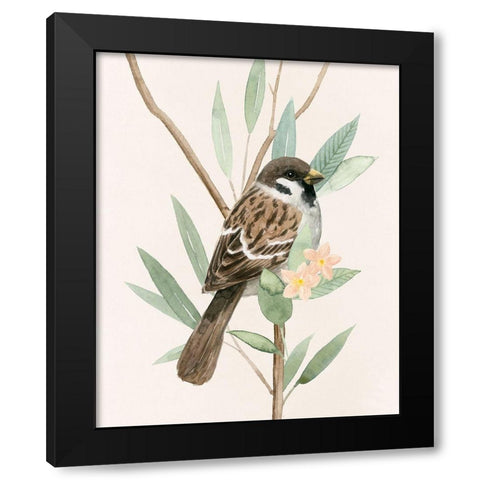 Tree Toppers II Black Modern Wood Framed Art Print with Double Matting by Popp, Grace