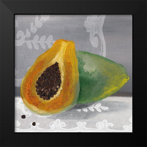 Lauras Harvest II Black Modern Wood Framed Art Print by Ludwig, Alicia