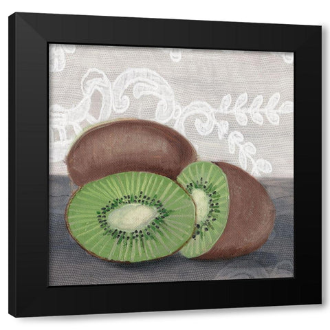 Lauras Harvest III Black Modern Wood Framed Art Print with Double Matting by Ludwig, Alicia