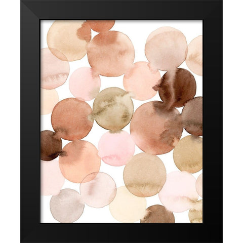 Speckled Clay II Black Modern Wood Framed Art Print by Popp, Grace