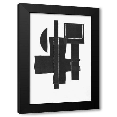 Gizmo I Black Modern Wood Framed Art Print by Delamater, Rod