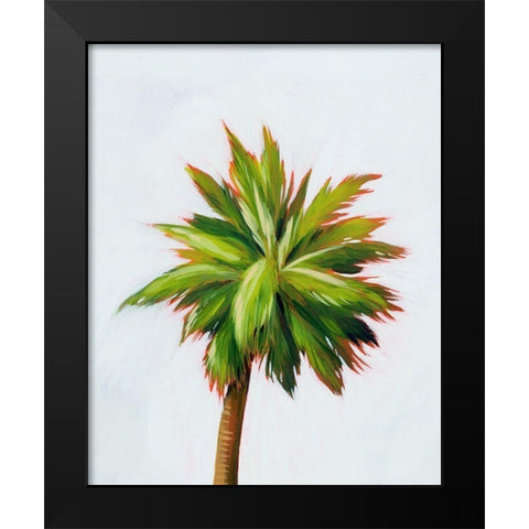 Palm Glow II Black Modern Wood Framed Art Print by Popp, Grace
