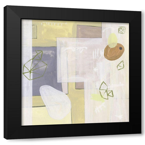 Exit Space IV Black Modern Wood Framed Art Print by Wang, Melissa