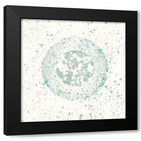 Mica Aperture I Black Modern Wood Framed Art Print with Double Matting by Lam, Vanna