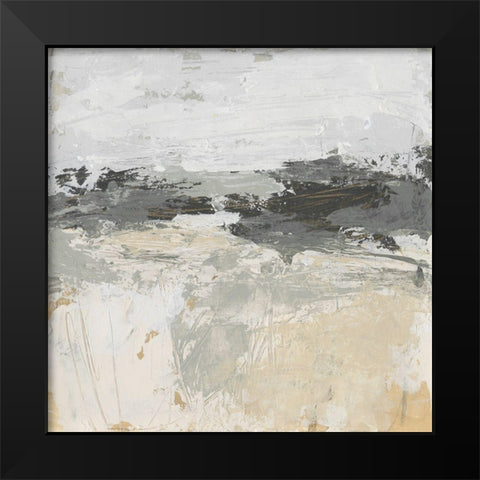 Wheatfield II Black Modern Wood Framed Art Print by Vess, June Erica