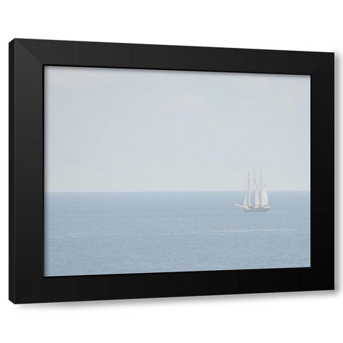 Uncharted IV Black Modern Wood Framed Art Print by Chandler, Sharon