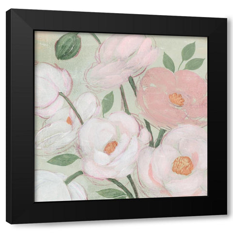Flora Sketch I Black Modern Wood Framed Art Print by Popp, Grace
