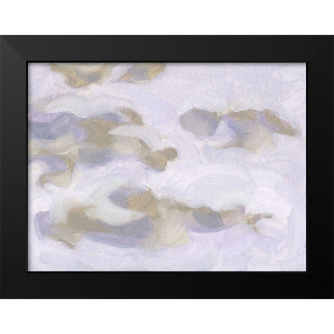 Violet Sky II Black Modern Wood Framed Art Print by Wang, Melissa