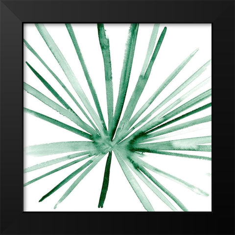 Palm I Black Modern Wood Framed Art Print by Wang, Melissa