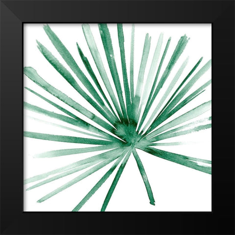 Palm II Black Modern Wood Framed Art Print by Wang, Melissa