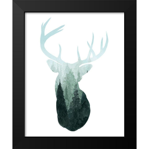 Forest Majesty II Black Modern Wood Framed Art Print by Popp, Grace