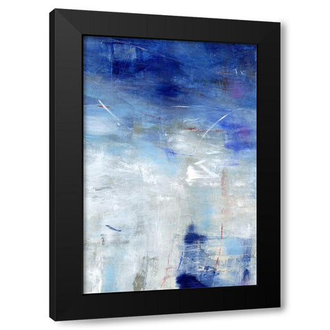 Between the Line II Black Modern Wood Framed Art Print with Double Matting by OToole, Tim