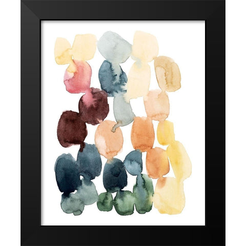 Desert Stones I Black Modern Wood Framed Art Print by Popp, Grace