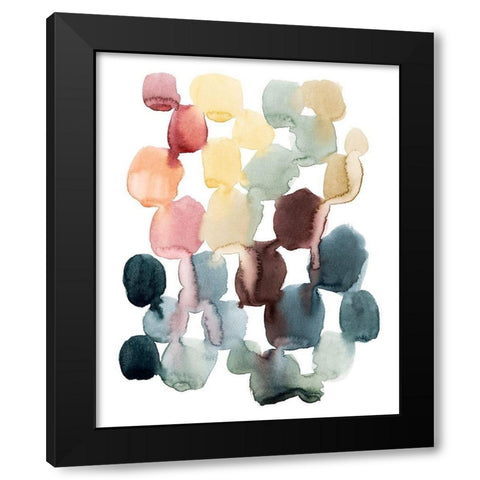 Desert Stones II Black Modern Wood Framed Art Print with Double Matting by Popp, Grace