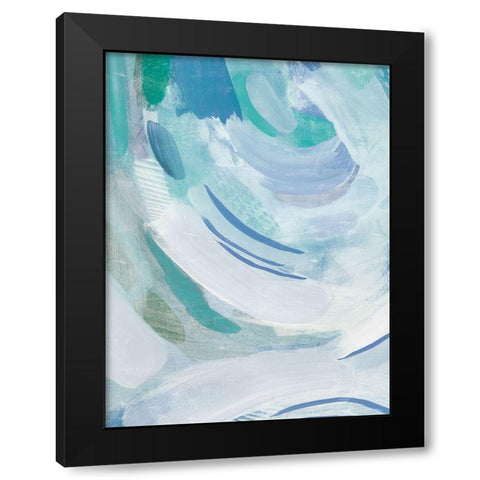Beneath the Wave I Black Modern Wood Framed Art Print with Double Matting by Popp, Grace