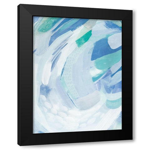 Beneath the Wave II Black Modern Wood Framed Art Print with Double Matting by Popp, Grace