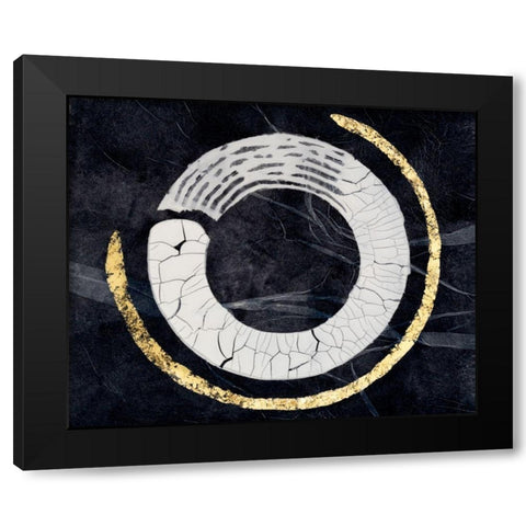 Phylum II Black Modern Wood Framed Art Print with Double Matting by Lam, Vanna