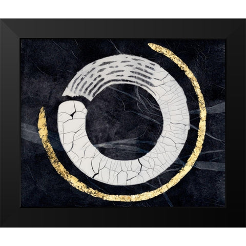 Phylum II Black Modern Wood Framed Art Print by Lam, Vanna