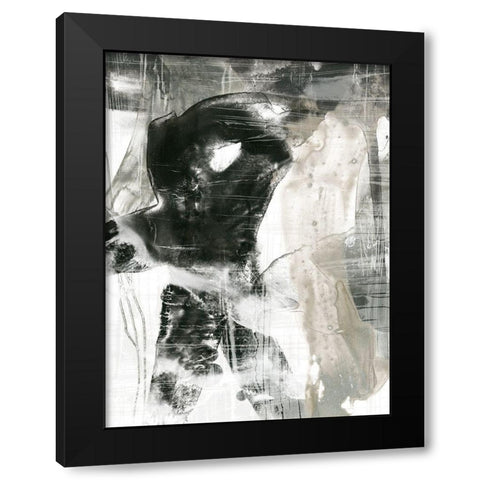 Storm Front I Black Modern Wood Framed Art Print by Vess, June Erica