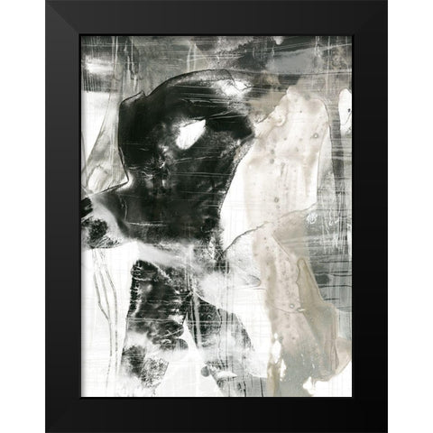 Storm Front I Black Modern Wood Framed Art Print by Vess, June Erica