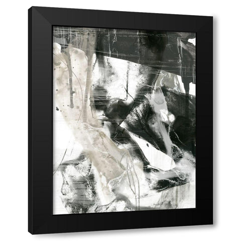 Storm Front II Black Modern Wood Framed Art Print with Double Matting by Vess, June Erica