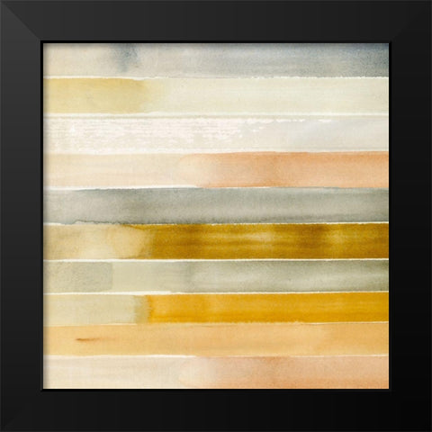 Dreaming Borders I Black Modern Wood Framed Art Print by Warren, Annie