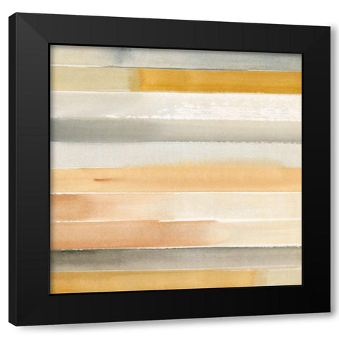 Dreaming Borders II Black Modern Wood Framed Art Print by Warren, Annie