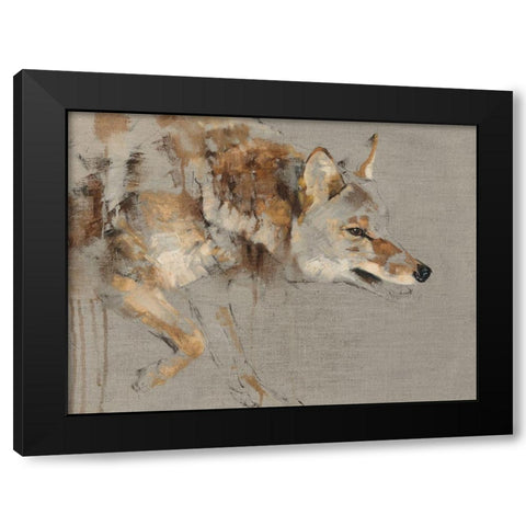 The Drifter Black Modern Wood Framed Art Print by Chapman, Julie T.
