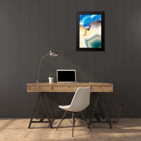 Subscape VII Black Modern Wood Framed Art Print by Hartson-Weddle, Ryan