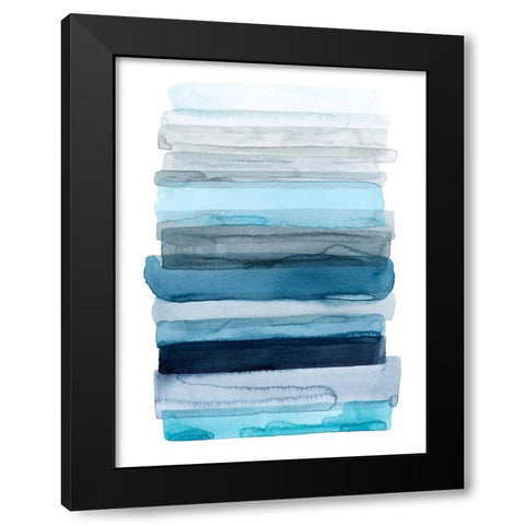 Tide Drift II Black Modern Wood Framed Art Print by Popp, Grace