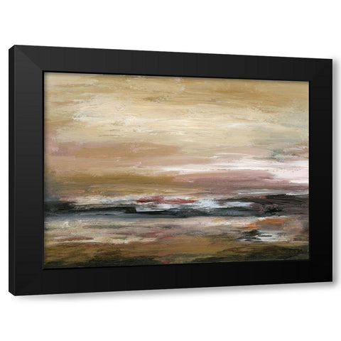 New Perspective II Black Modern Wood Framed Art Print with Double Matting by Gordon, Sharon