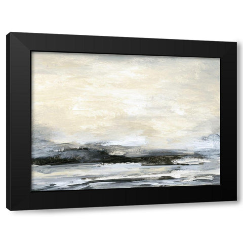 New Perspective III Black Modern Wood Framed Art Print with Double Matting by Gordon, Sharon