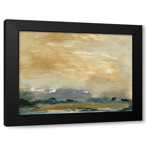 New Perspective IV Black Modern Wood Framed Art Print with Double Matting by Gordon, Sharon