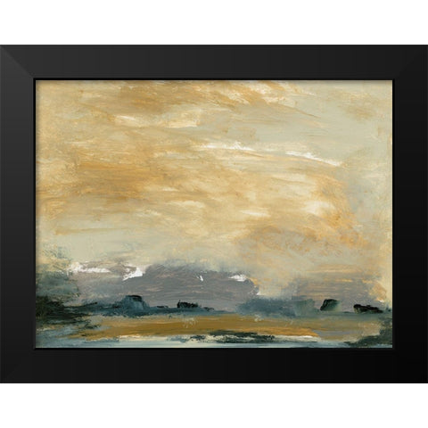 New Perspective IV Black Modern Wood Framed Art Print by Gordon, Sharon