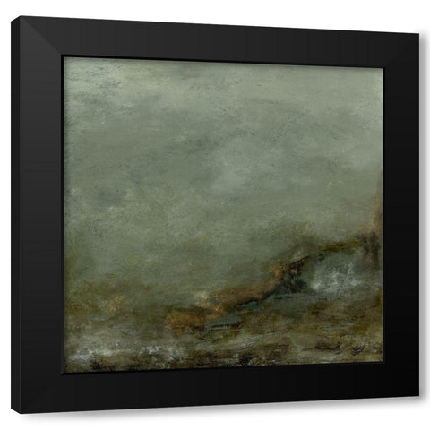 Realm II Black Modern Wood Framed Art Print with Double Matting by Gordon, Sharon