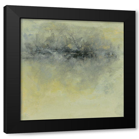 Realm IV Black Modern Wood Framed Art Print with Double Matting by Gordon, Sharon