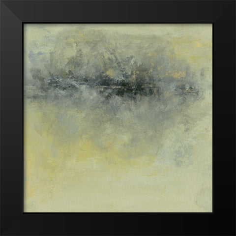 Realm IV Black Modern Wood Framed Art Print by Gordon, Sharon