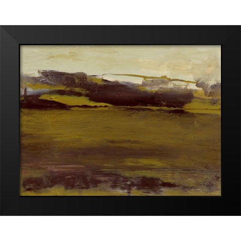 Milieu III Black Modern Wood Framed Art Print by Gordon, Sharon